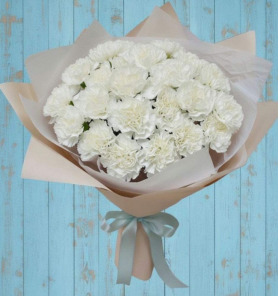 Букет цветов из: Гвоздики в Сергокале