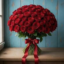 Букет Красные розы Блэк Меджик в Сергокале