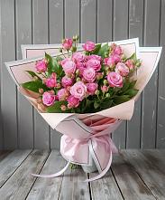 Букет Розовый кустик #REPLACE_PRED# Сергокале