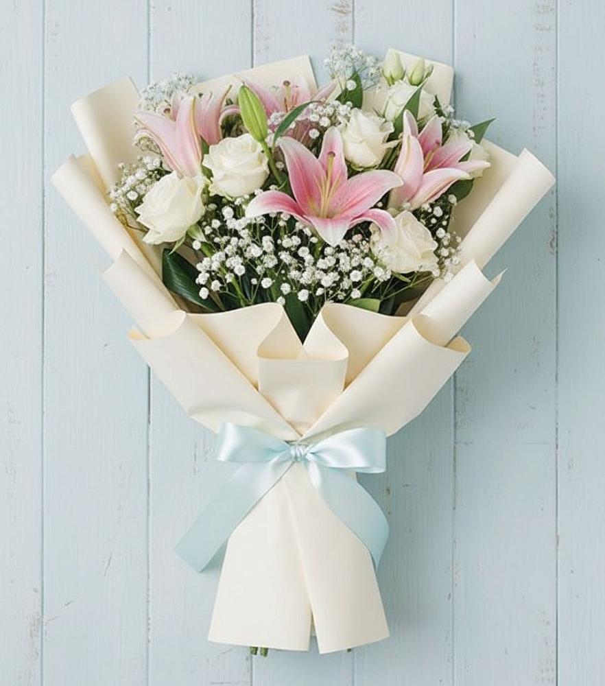 Букет цветов из: Лилии в Сергокале