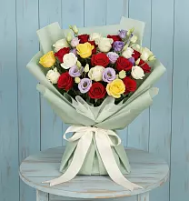 Букет цветов из:  Розы в Сергокале