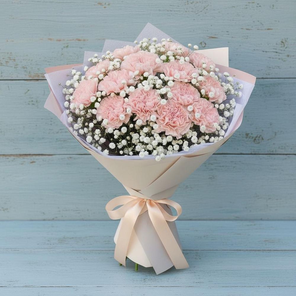 Букет цветов из: Гвоздики в Сергокале