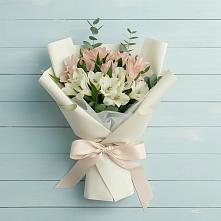 Букет цветов из:  Альстромерии в Сергокале