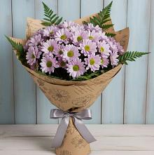 Букет цветов из:  Хризантемы в Сергокале