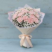 Букет цветов из:  Гвоздики в Сергокале