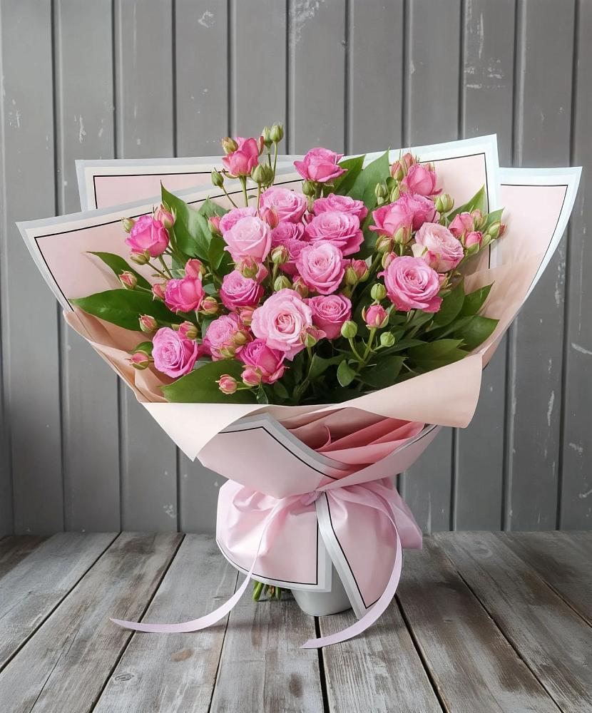 Букет Розовый кустик в Сергокале