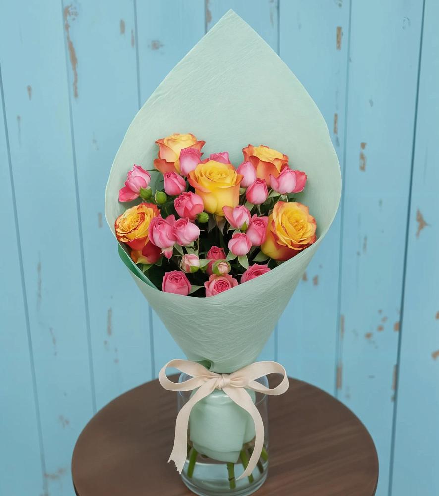 Букет цветов из: Розы в Сергокале