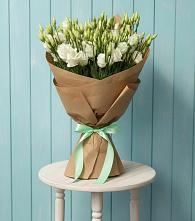 Букет цветов из:  Лизиантусы в Сергокале