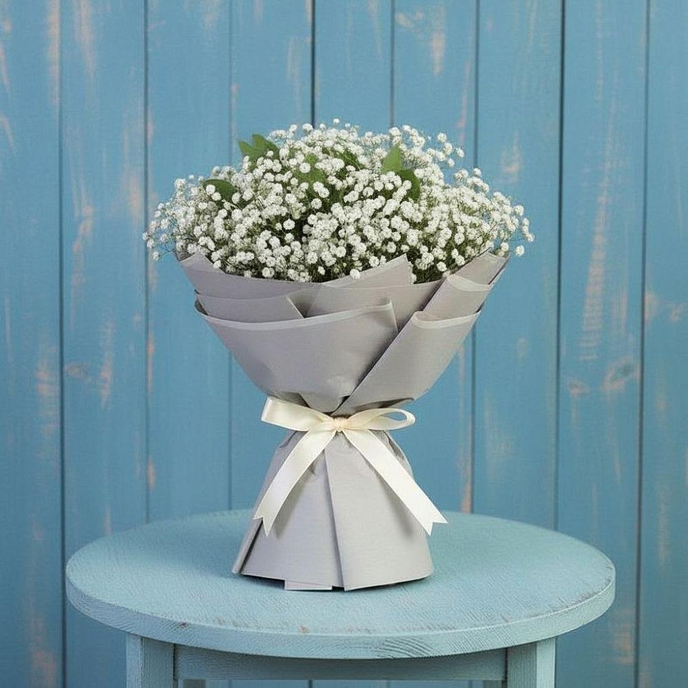 Букет цветов из: Гипсофила в Сергокале