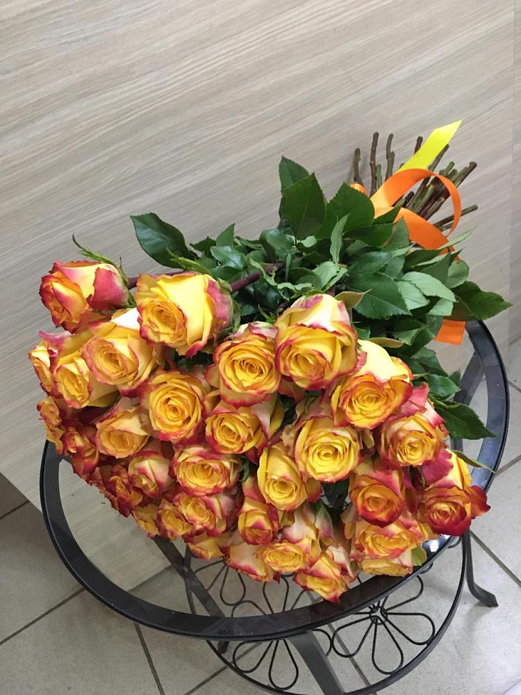 Букет Желтые розы в Сергокале