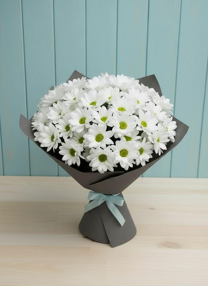 Букет цветов из: Хризантемы в Сергокале