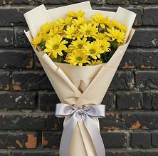 Букет цветов из:  Хризантемы в Сергокале