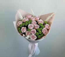 Букет цветов из:  Розы и Хризантемы в Сергокале