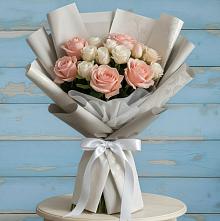 Букет цветов из:  Розы #REPLACE_PRED# Сергокале