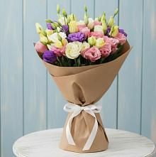 Букет цветов из:  Лизиантусы в Сергокале